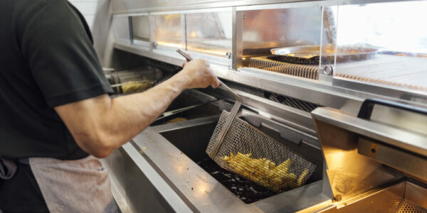 Frying a Fresh Batch on Chips